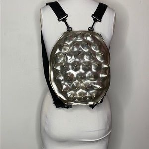 Goth Cyber Spikey Backpack Purse